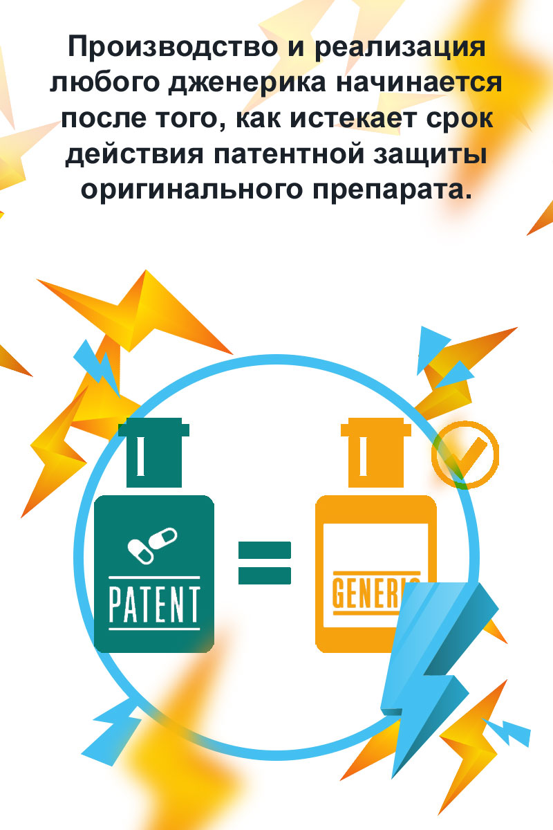препараты оригиналы и дженерики